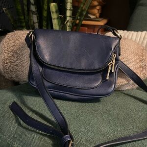 Stylish Blue Crossbody Bag